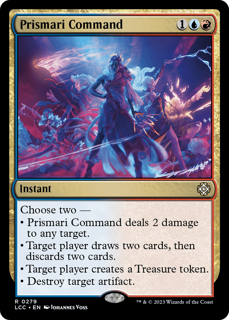 Prismari Command (LCC-279)  - The Lost Caverns of Ixalan Commander