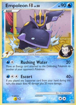 Empoleon FB 027  - Reverse Holofoil Supreme Victors - Rare