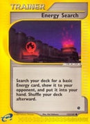 Energy Search 153/165  - Reverse Holofoil Expedition - Common
