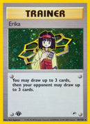 Erika (16) 016/132  - 1st Edition Holofoil Gym Heroes - Holo Rare