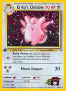Erika's Clefable 003/132  - Unlimited Holofoil Gym Heroes - Holo Rare