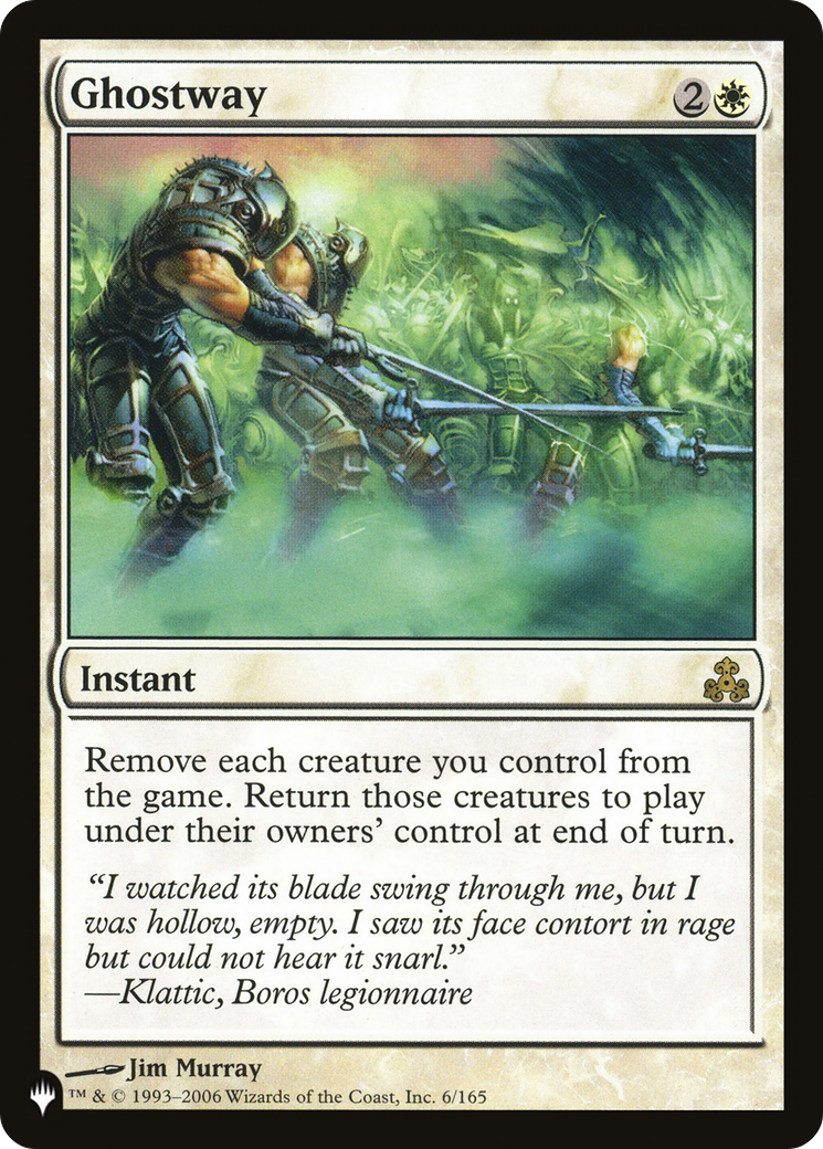 Ghostway (LIST-GPT-6) - The List