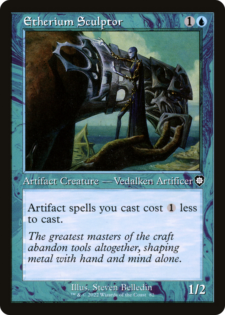 Etherium Sculptor (Retro Frame) (BRC-082)  - The Brothers' War Commander