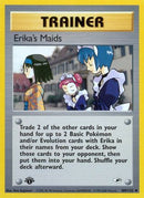 Erika's Maids 109/132  - Unlimited Gym Heroes - Uncommon