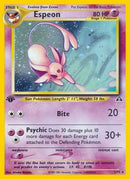 Espeon (1) 001/75  - 1st Edition Holofoil Neo Discovery - Holo Rare
