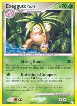 Exeggutor 024  Mysterious Treasures - Rare