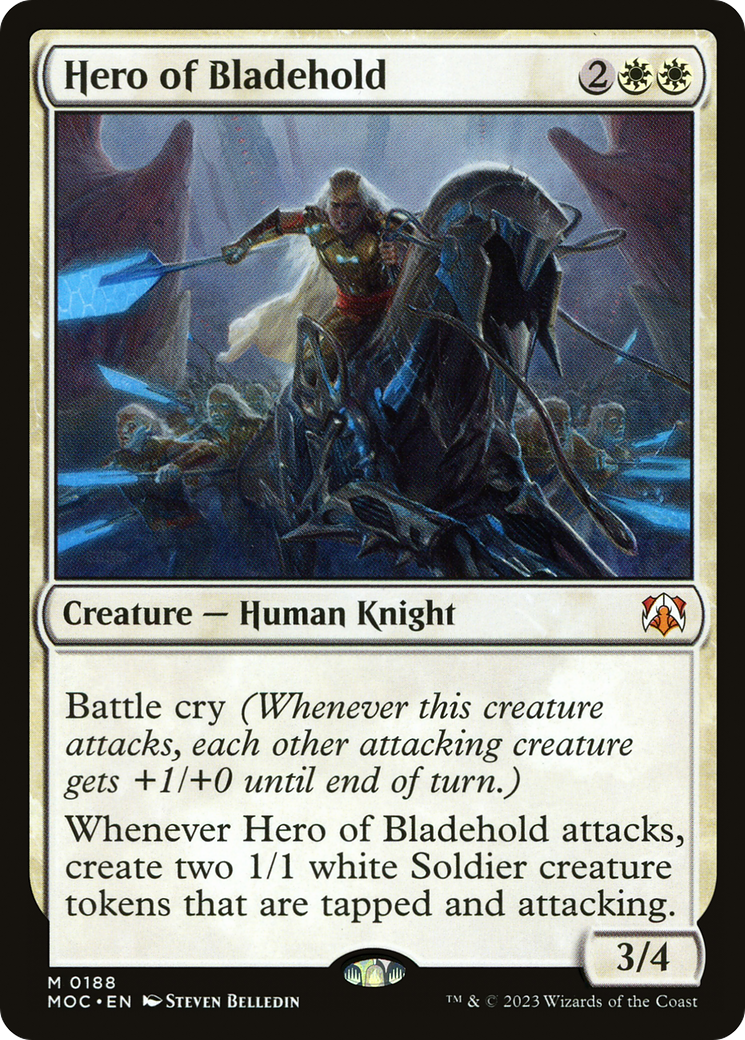 Hero of Bladehold (MOC-188)  - March of the Machine Commander