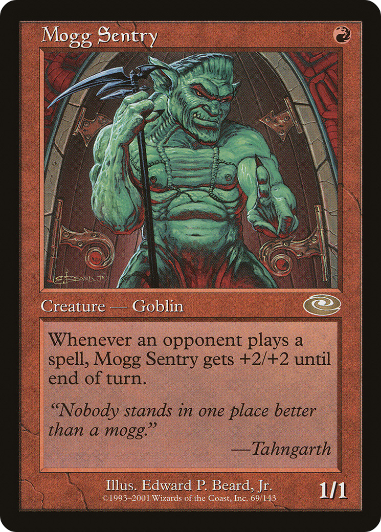 Mogg Sentry (PLS-069)  Foil - Planeshift