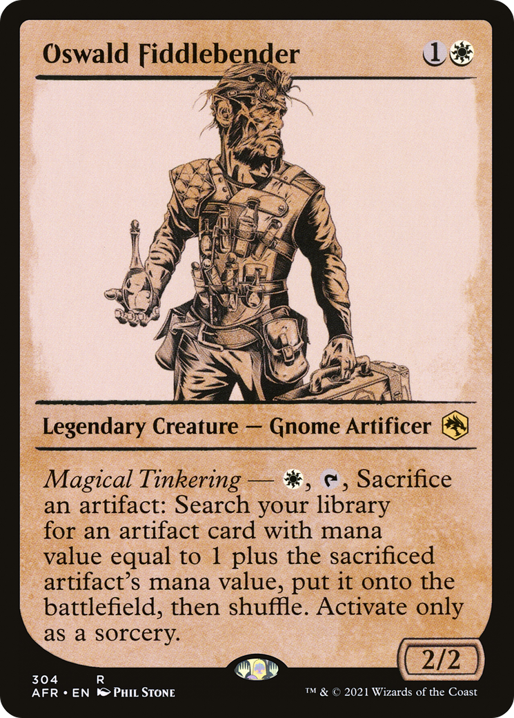 Oswald Fiddlebender (Showcase) (AFR-304)  - Adventures in the Forgotten Realms: (Showcase)