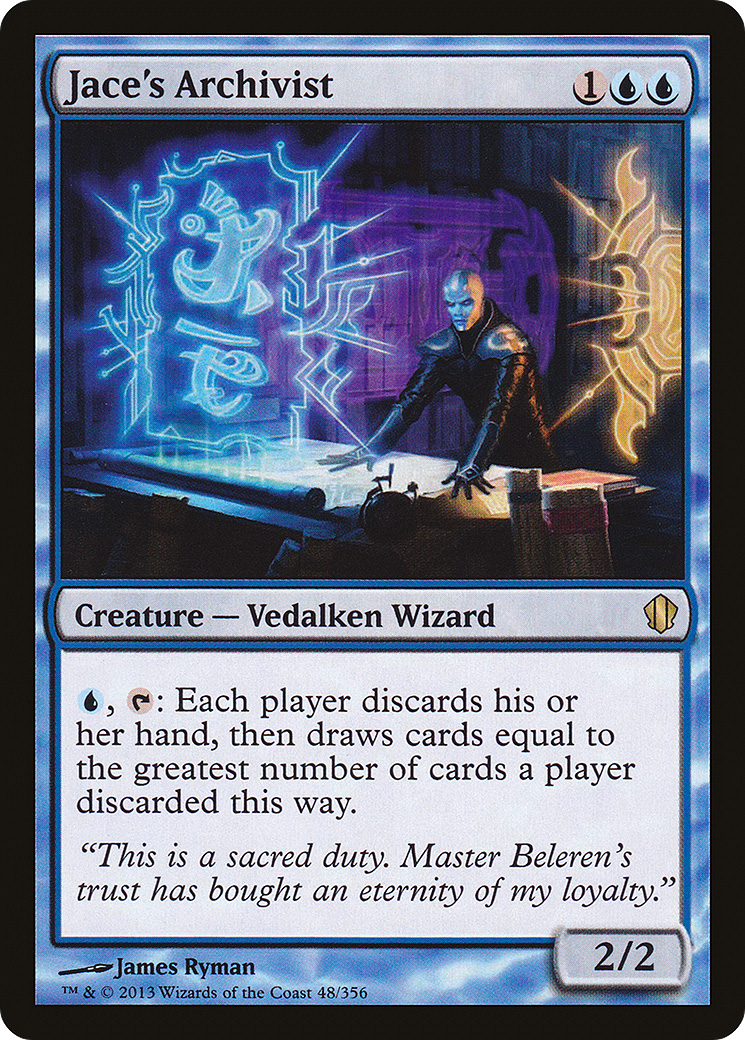 Jace's Archivist (C13-048)  - Commander 2013