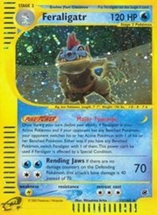 Feraligatr (12) 012  - Holofoil Expedition - Holo Rare
