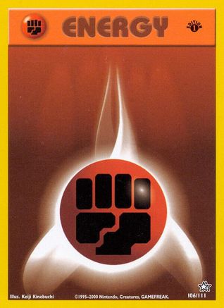 Fighting Energy 106/111  - Unlimited Neo Genesis - Common