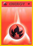 Fire Energy 107/111  - 1st Edition Neo Genesis - Common