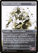 Bladed Ambassador (Showcase) (ONE-285)  Foil - Phyrexia: All Will Be One: (Showcase)