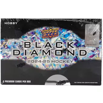 2024-25 Upper Deck Black Diamond Hockey Hobby Box (Call for Pricing)