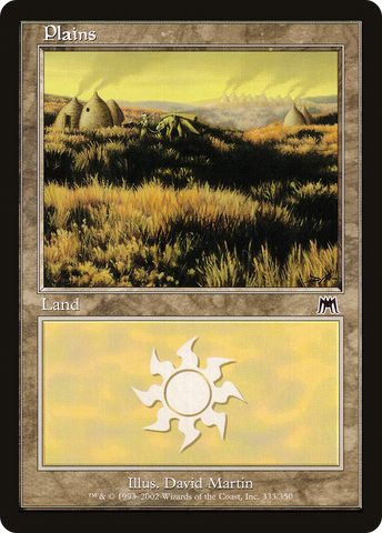 Plains (333) (ONS-333) - Onslaught Foil