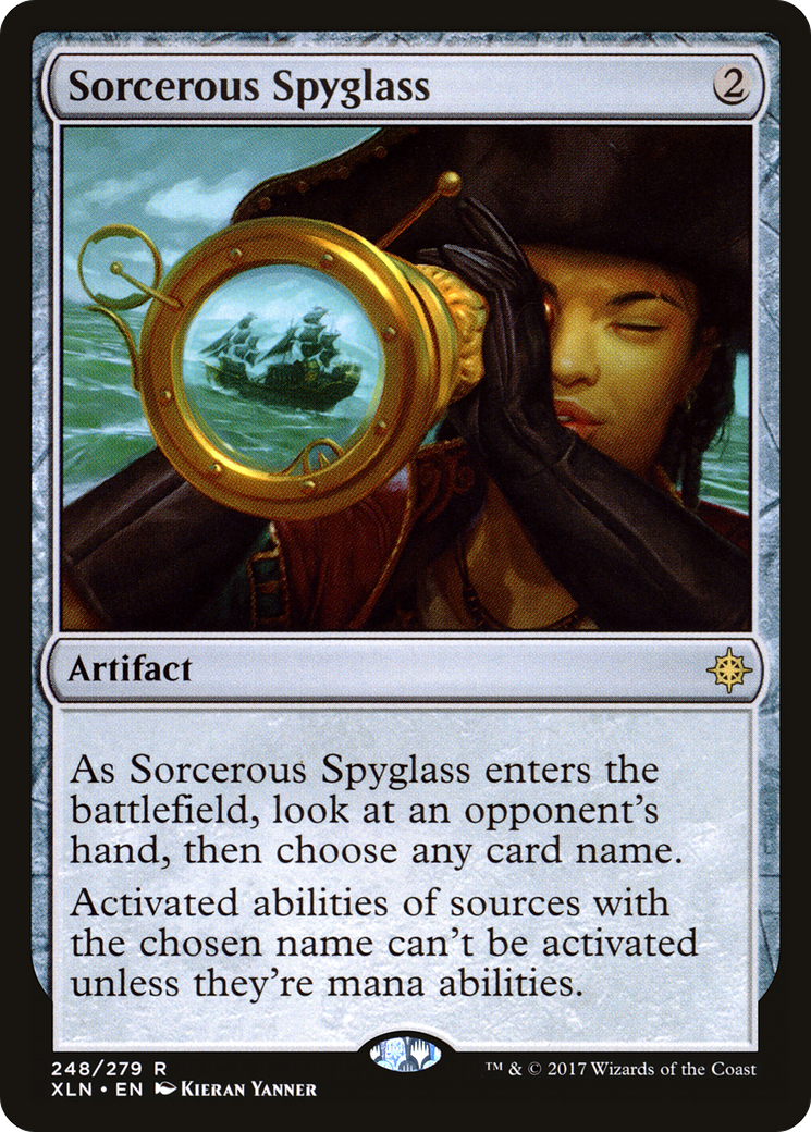 Sorcerous Spyglass (XLN-248)  - Ixalan