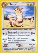 Furret 035/111  - Unlimited Neo Genesis - Uncommon