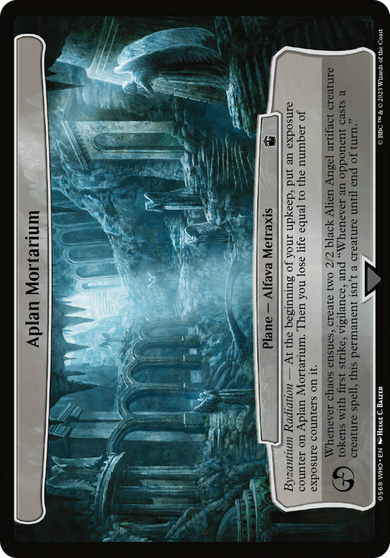 Aplan Mortarium (WHO-568)  - Doctor Who