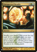 Unexpected Results (LIST-GTC-203)  - The List