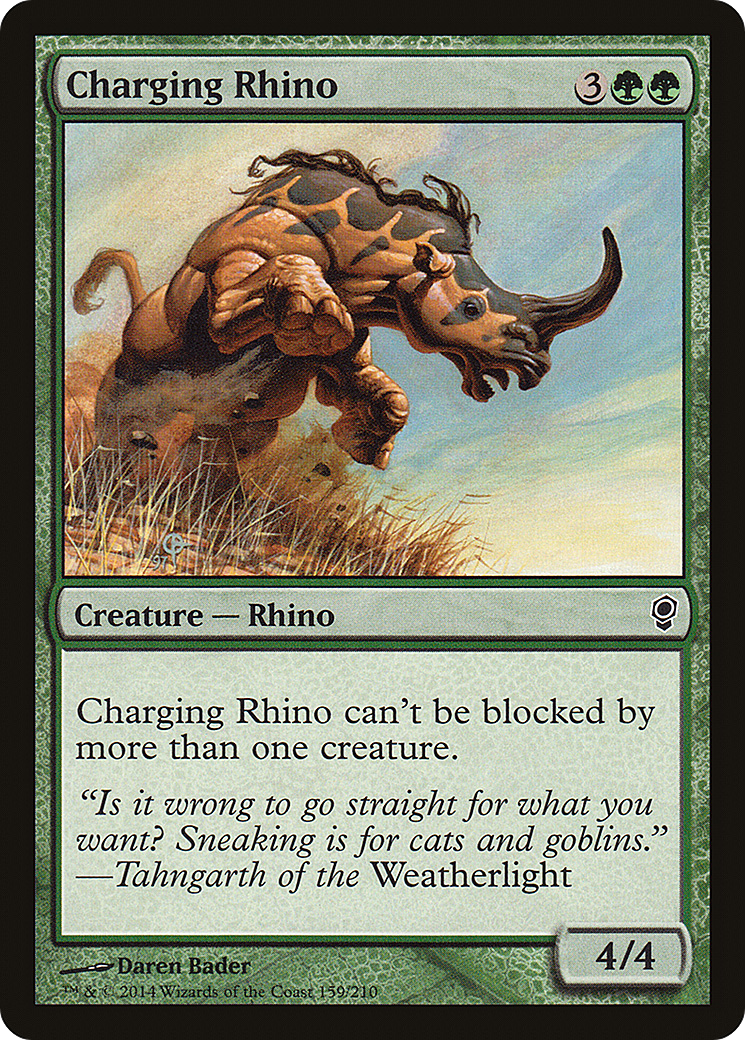 Charging Rhino (CNS-159)  - Conspiracy