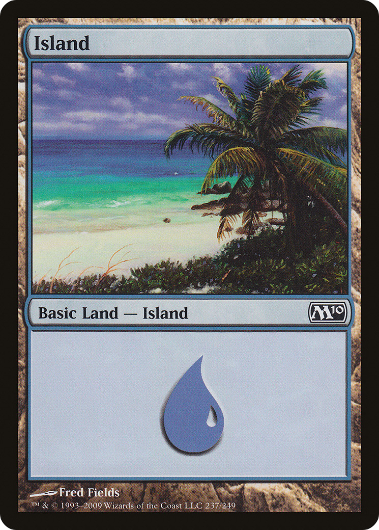 Island (237) (M10-237)  - Magic 2010