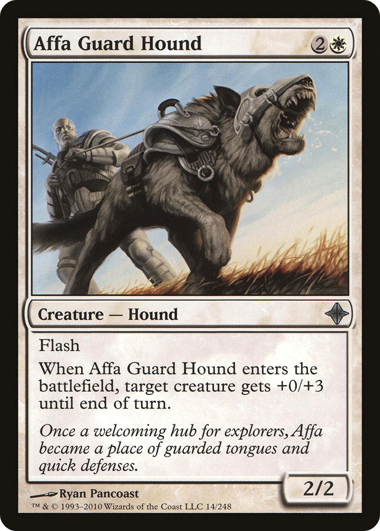 Affa Guard Hound (ROE-014)  - Rise of the Eldrazi