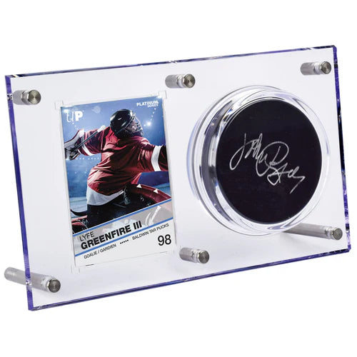 Ultra Pro Acrylic Puck & Card Flip Display