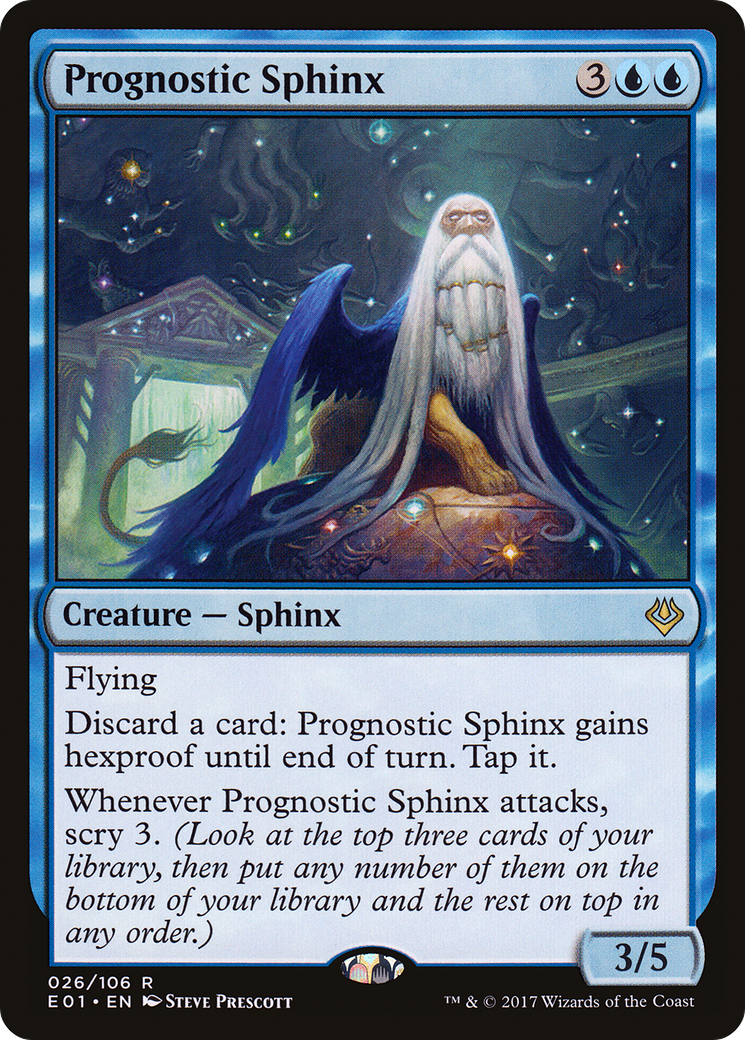 Prognostic Sphinx (AC2-026)  - Archenemy: Nicol Bolas