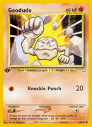 Geodude 044/64  - 1st Edition Neo Revelation - Common