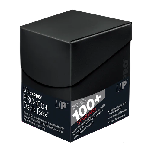 Ultra Pro Eclipse 100+ Pro Deck Box (Jet Black)