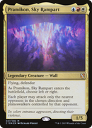Pramikon, Sky Rampart (C19-047)  Foil - Commander 2019