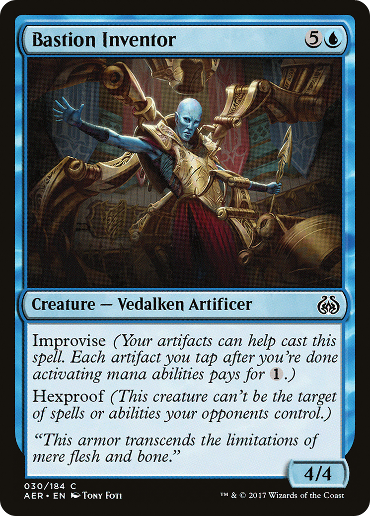 Bastion Inventor (AER-030)  Foil - Aether Revolt