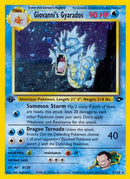 Giovanni's Gyarados 005/132  - Unlimited Holofoil Gym Challenge - Holo Rare