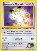 Giovanni's Meowth (74) 074/132  - Unlimited Gym Challenge - Common