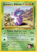 Giovanni's Nidoran M 076/132  - 1st Edition Gym Challenge - Common