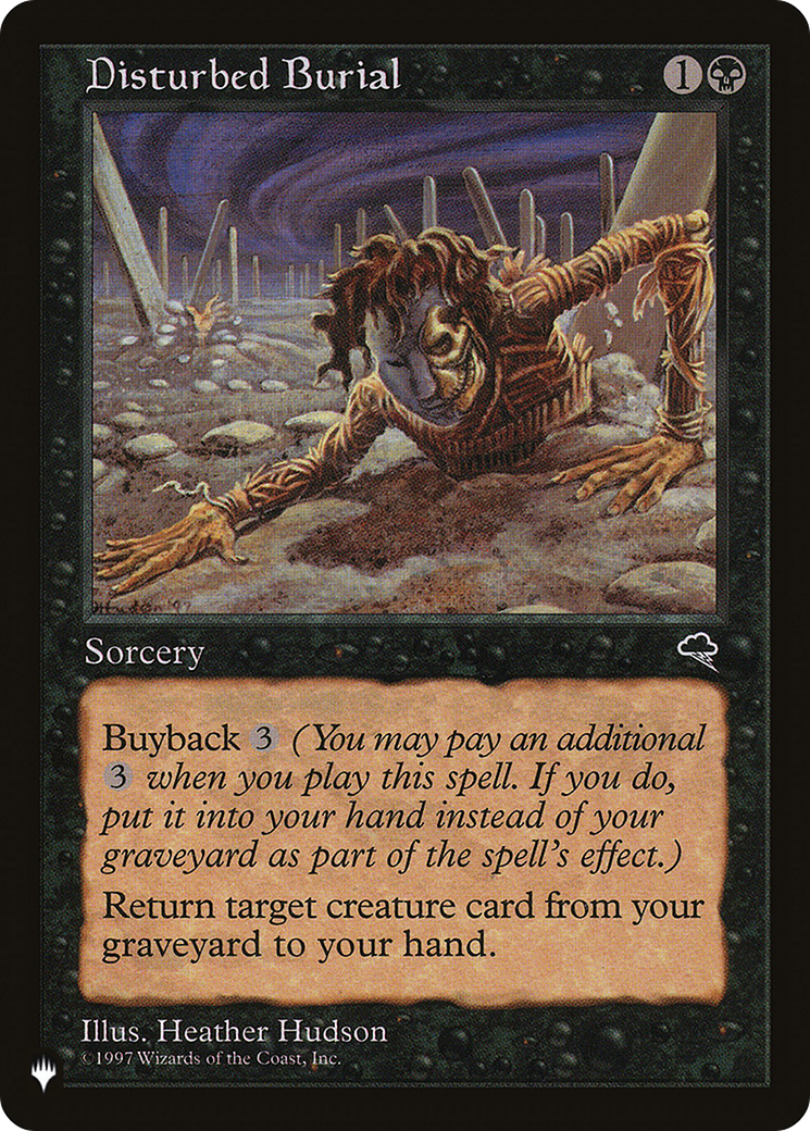 Disturbed Burial (LIST-TMP-129)  - The List