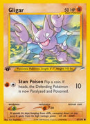 Gligar 067/105  - 1st Edition Neo Destiny - Common