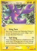 Gligar (Delta Species) 016/101  - Reverse Holofoil Dragon Frontiers - Rare