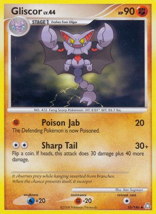 Gliscor (55) 055  Legends Awakened - Uncommon