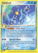 Golduck 017  - Reverse Holofoil Sandstorm - Rare