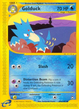 Golduck (50a) 050  Aquapolis - Uncommon