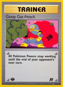 Goop Gas Attack 078/82  - 1st Edition Team Rocket - Common
