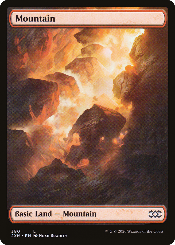Mountain (380) (2XM-380) - Double Masters Foil