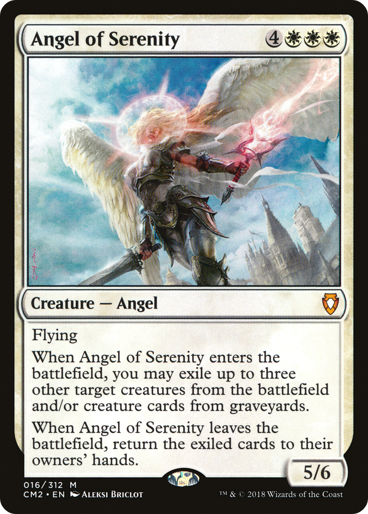 Angel of Serenity (CM2-016)  - Commander Anthology Volume II