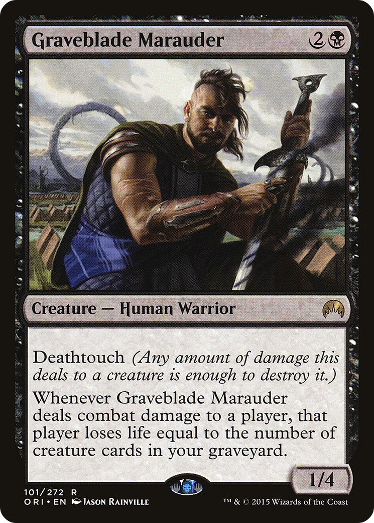 Graveblade Marauder (ORI-101)  Foil - Magic Origins