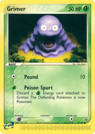 Grimer 057/97  Dragon - Common