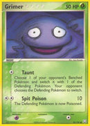 Grimer 056/109  - Reverse Holofoil Team Rocket Returns - Common