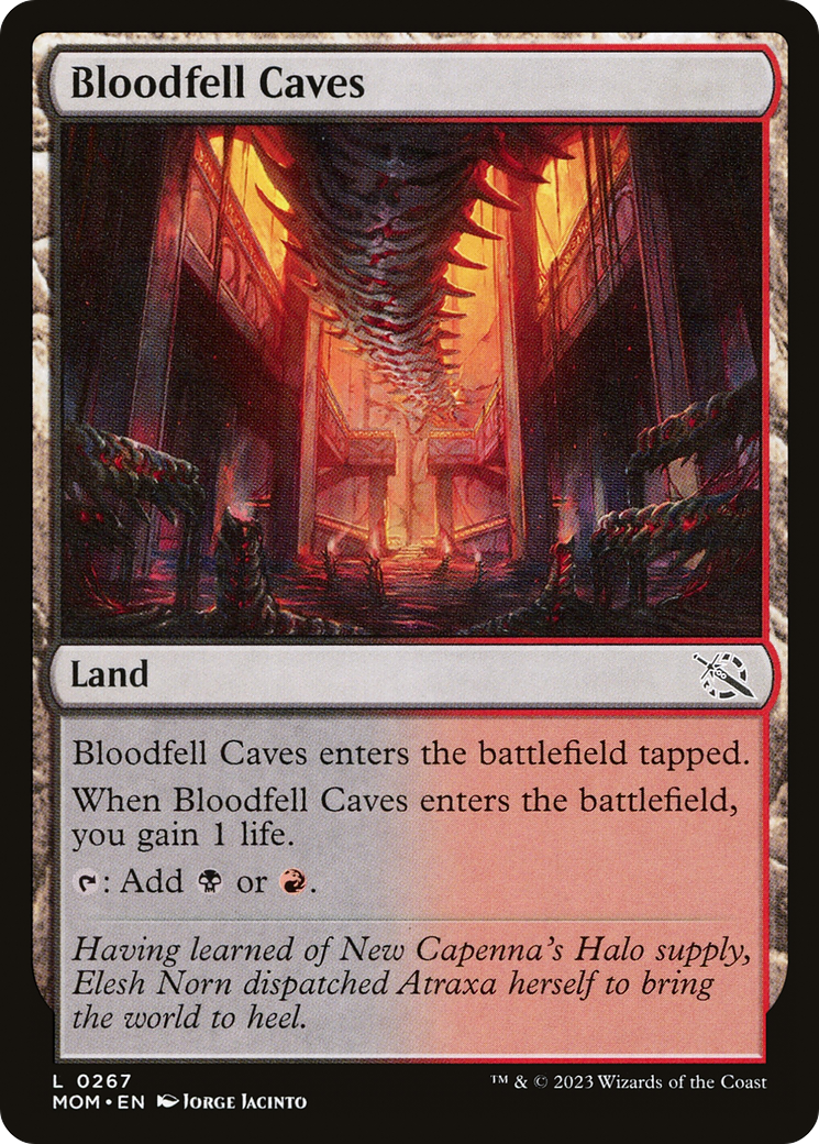 Bloodfell Caves (MOM-267)  - March of the Machine
