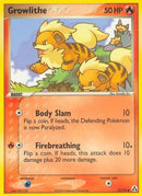 Growlithe 055/92  - Reverse Holofoil Legend Maker - Common